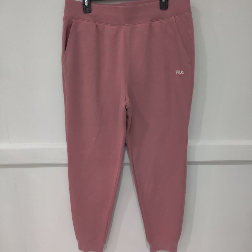 NWoT Fila Womens French Terry Jogger Gray Activewear Jogger Size XL $50 D265